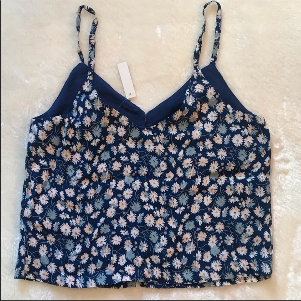 Madewell Button-Down Cami Top in French Floral - Picture 5 of 5